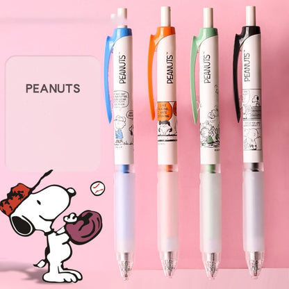 peanuts snoopy comics style retractable pens