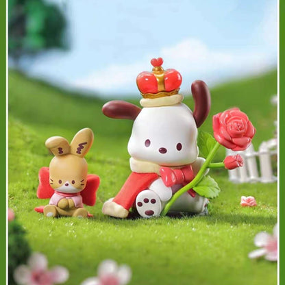 pochacco king crown rose special edition secret blind box figure