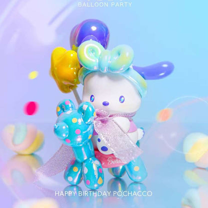 Pochacco metallic balloon pony party blind box figures