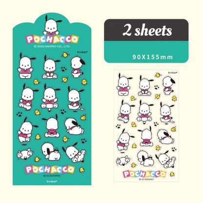 pochacco pi chans chicks decorative stickers