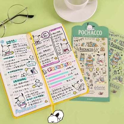 pochacco stickers journal decoration