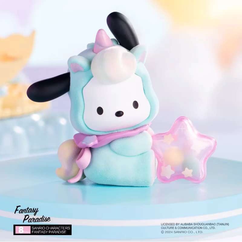 Pochacco Unicorn stars toy blind box figure