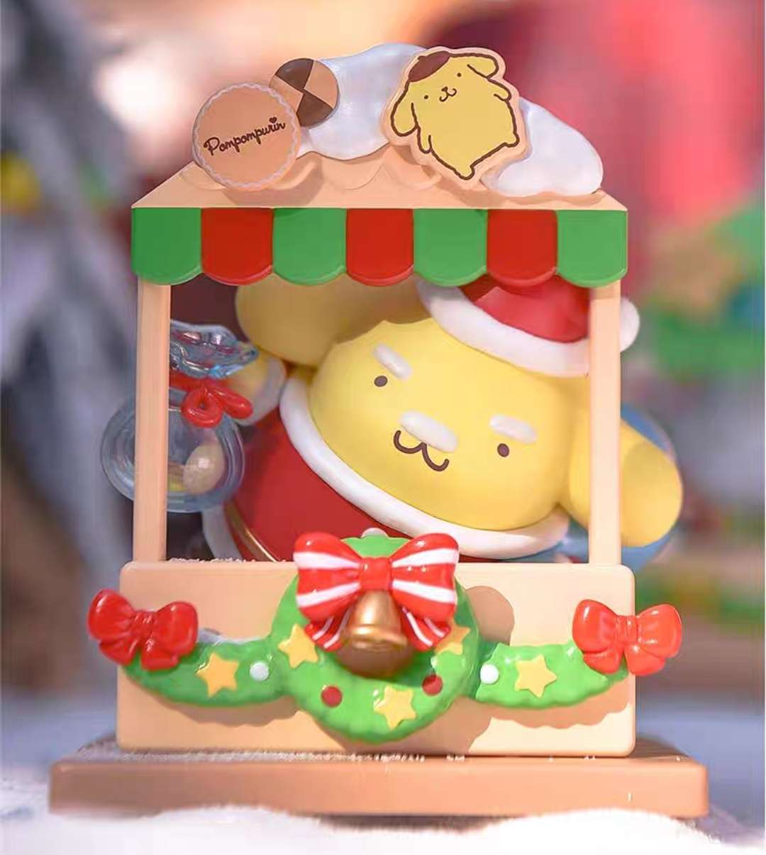 pompompurin christmas market celebration blind box figure