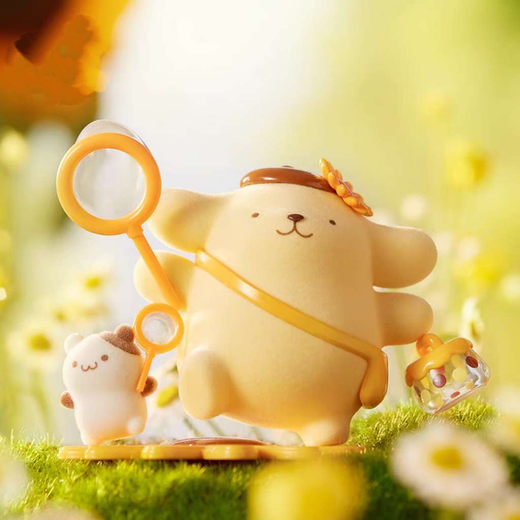 pompompurin muffin friends hanging out park fun