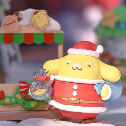 pompompurin santa claus blind box figure sanrio