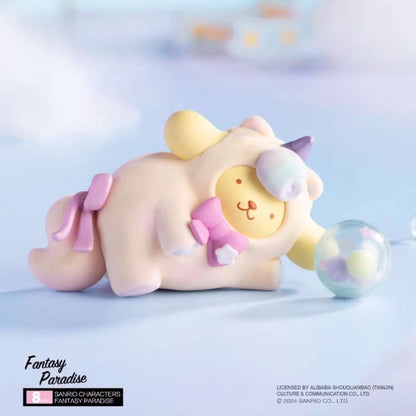 Pompompurin Unicorn costume ball blind box figure