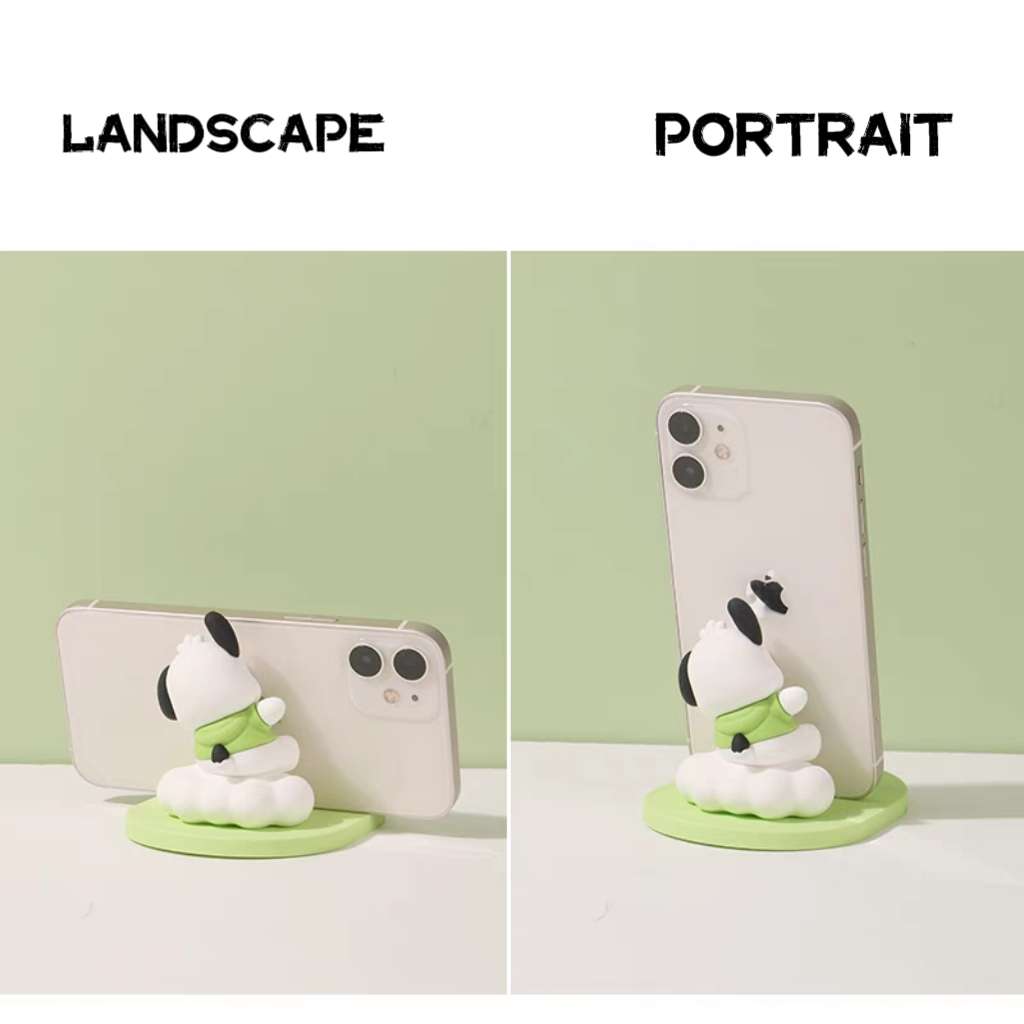 portrait landscape view cute phone stand