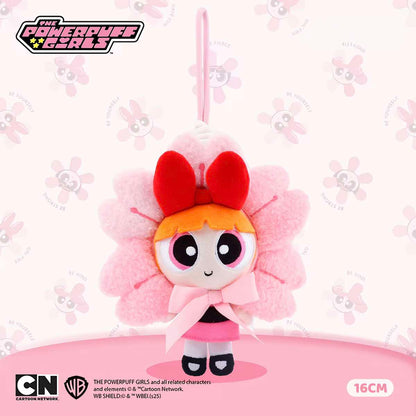 Powerpuff Girls Flower Plush Bag Charm