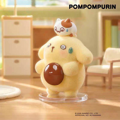 Sanrio Pompompurin Floofy Daily Blind Box Figures