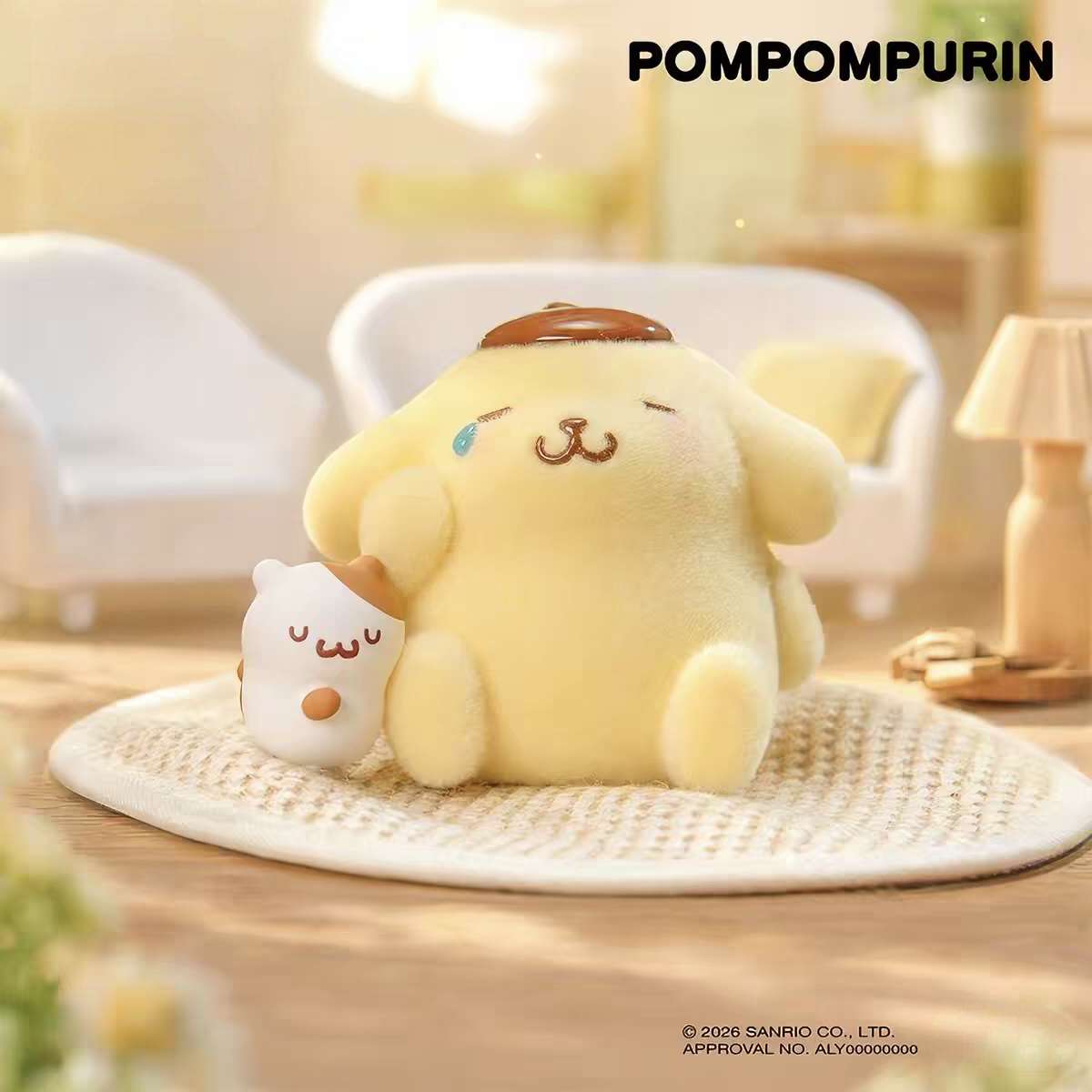 Sanrio Pompompurin Floofy Daily Blind Box Figures
