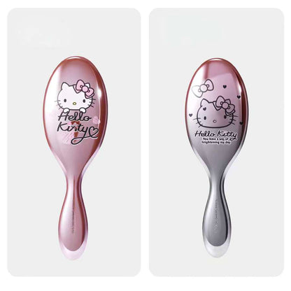 Sanrio Hello Kitty Metallic Pink Hair Paddle Brush