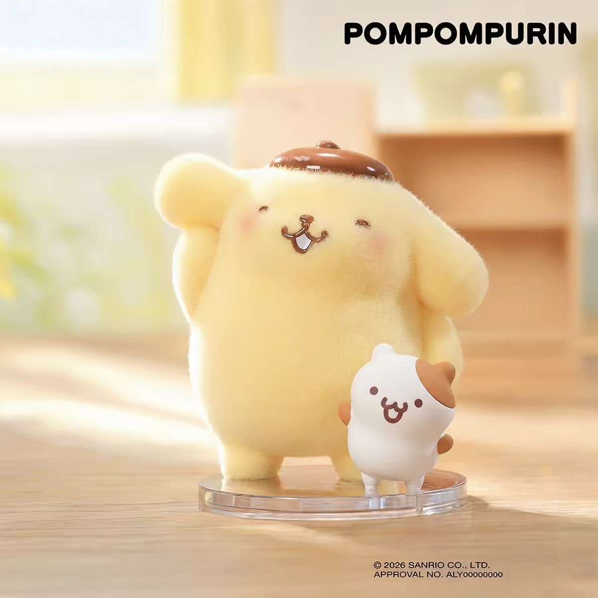 Sanrio Pompompurin Floofy Daily Blind Box Figures