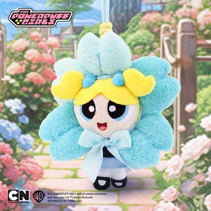 Powerpuff Girls Flower Plush Bag Charm