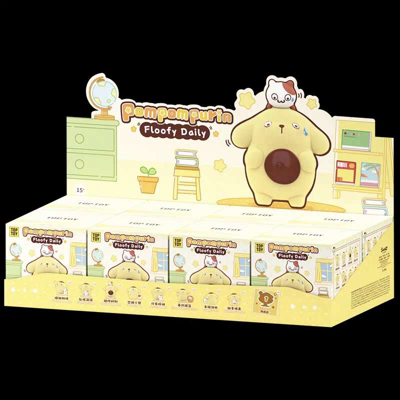 Sanrio Pompompurin Floofy Daily Blind Box Figures