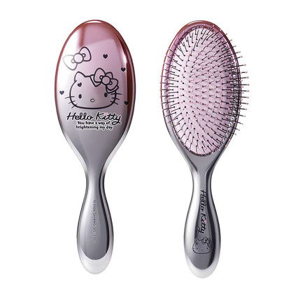 Sanrio Hello Kitty Metallic Pink Hair Paddle Brush