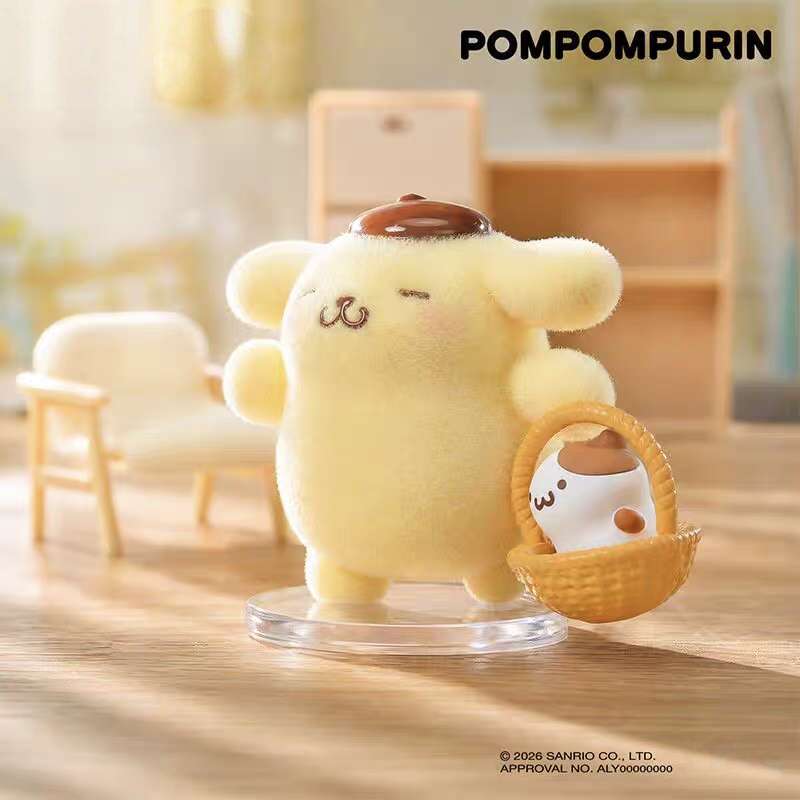 Sanrio Pompompurin Floofy Daily Blind Box Figures