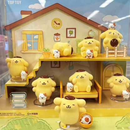 Sanrio Pompompurin Floofy Daily Blind Box Figures