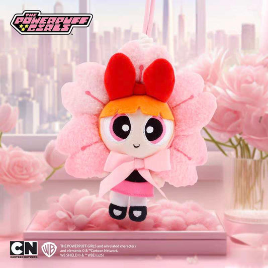 Powerpuff Girls Flower Plush Bag Charm