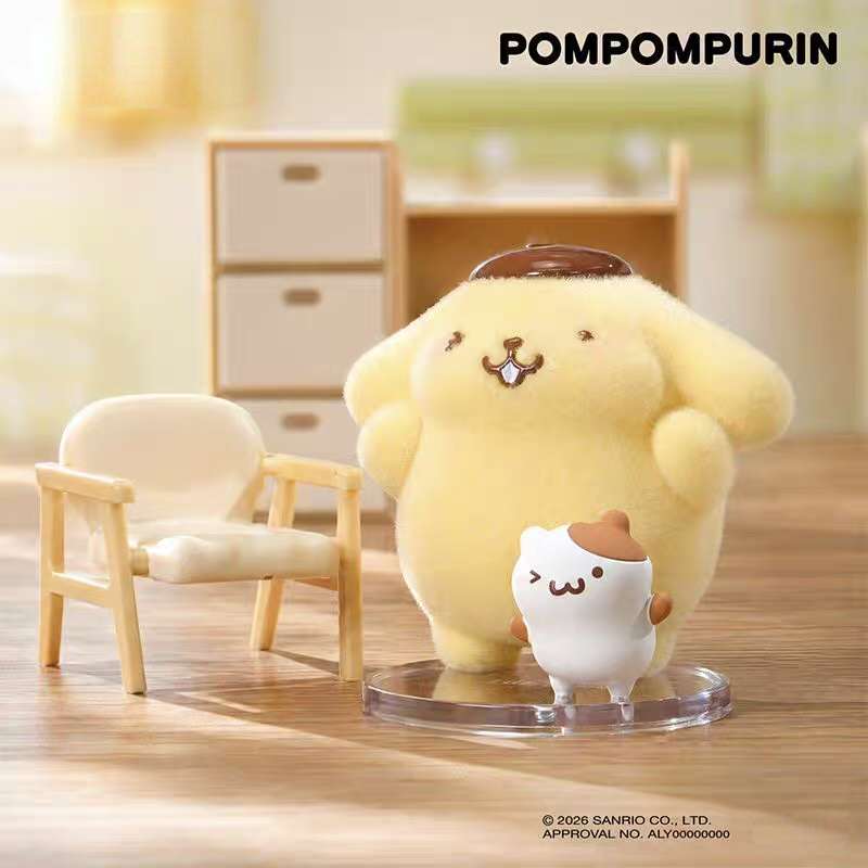 Sanrio Pompompurin Floofy Daily Blind Box Figures