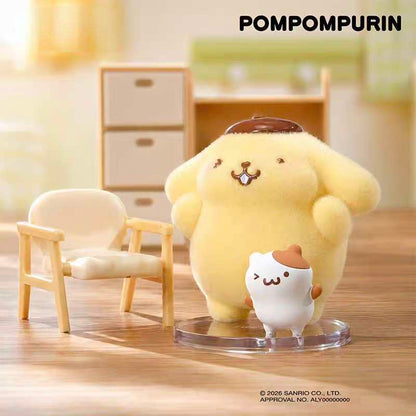 Sanrio Pompompurin Floofy Daily Blind Box Figures