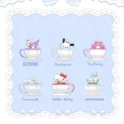 Sanrio Sweet Afternoon Tea Teacup Blind Box Figures