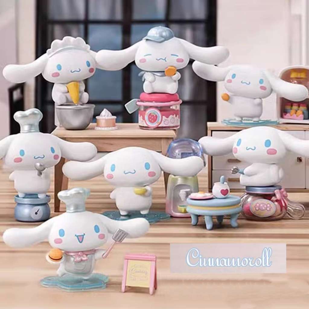 sanrio cinnamoroll cooking house blind box figures