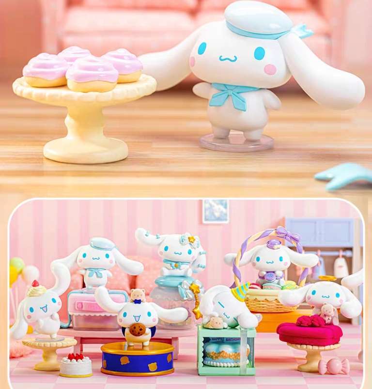 sanrio cinnamoroll sweets gifts blind box figures toys