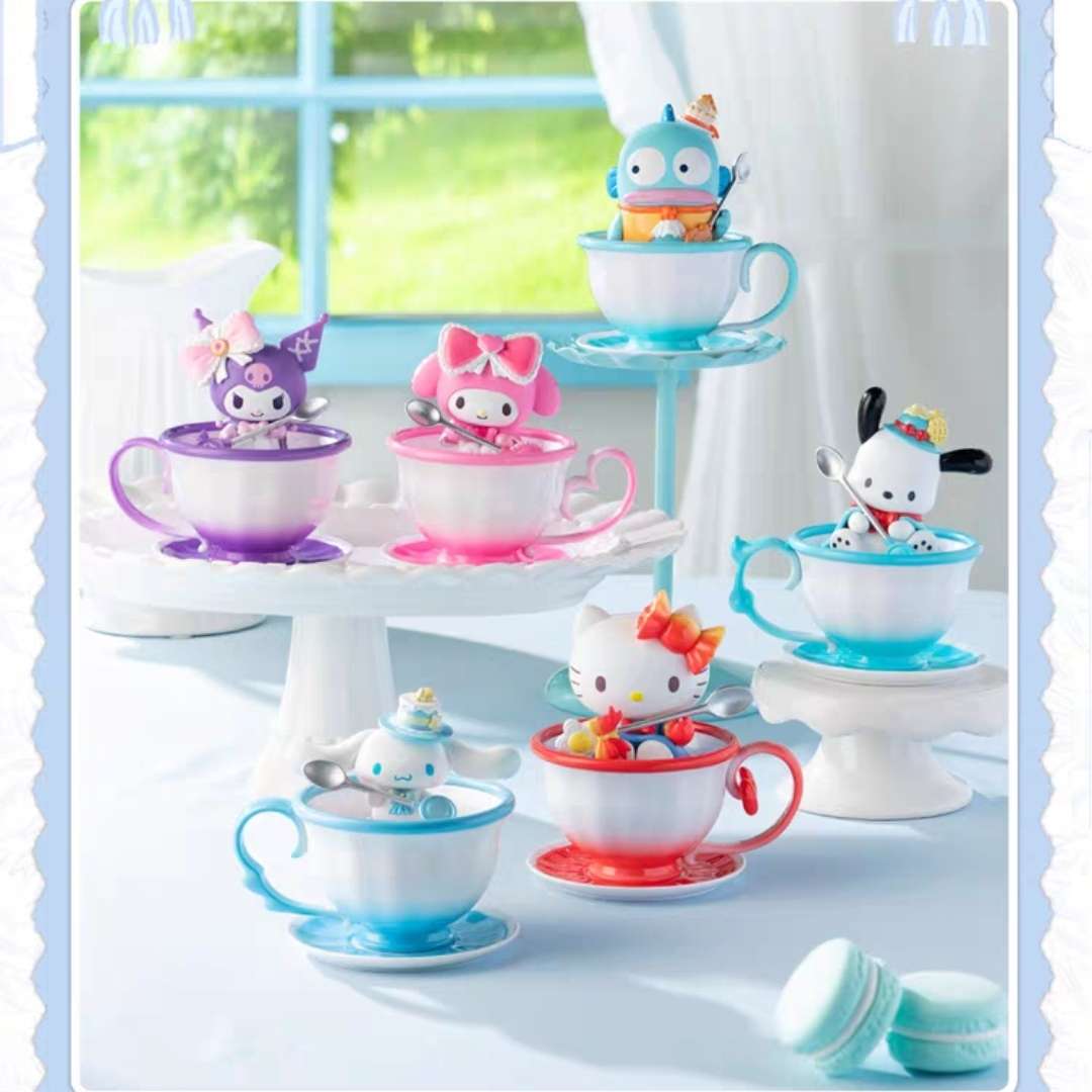 Sanrio mini discount teacup set - new