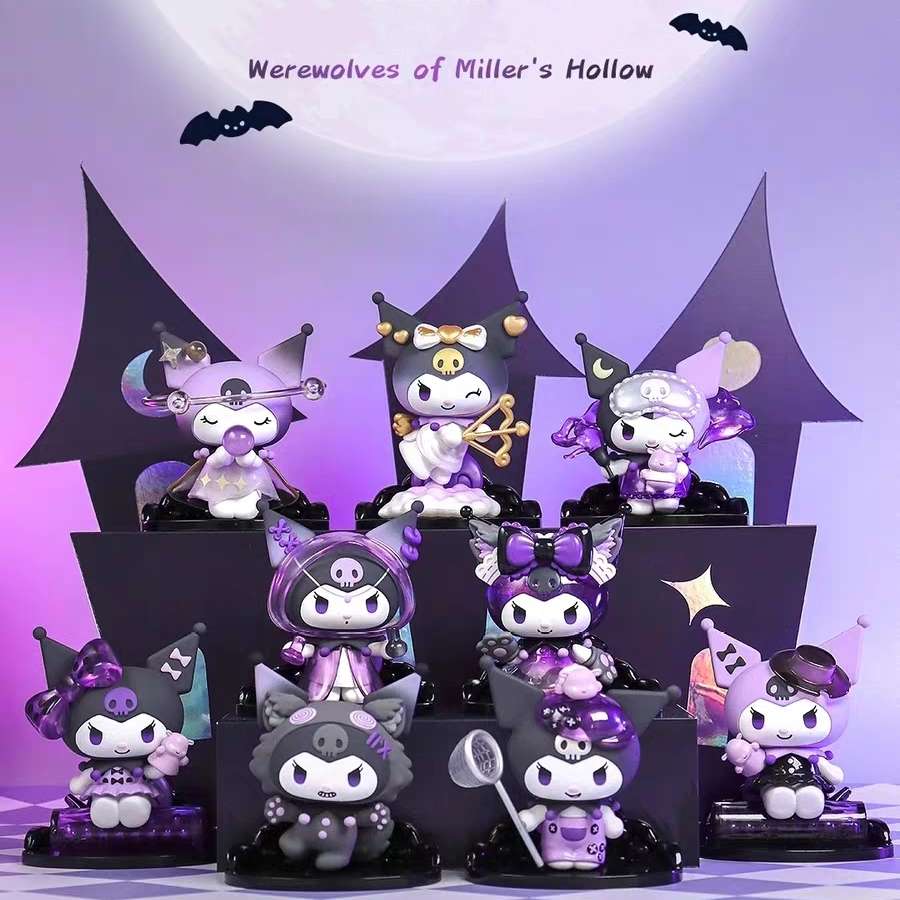 Sanrio kuromi Werewolves miller's hollow Blind box toy figures