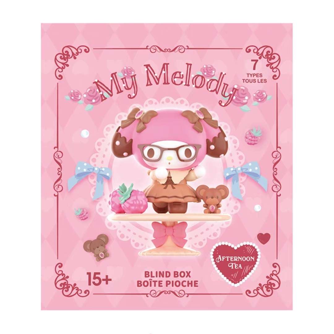 sanrio my melody afternoon party cake blind box figure single box