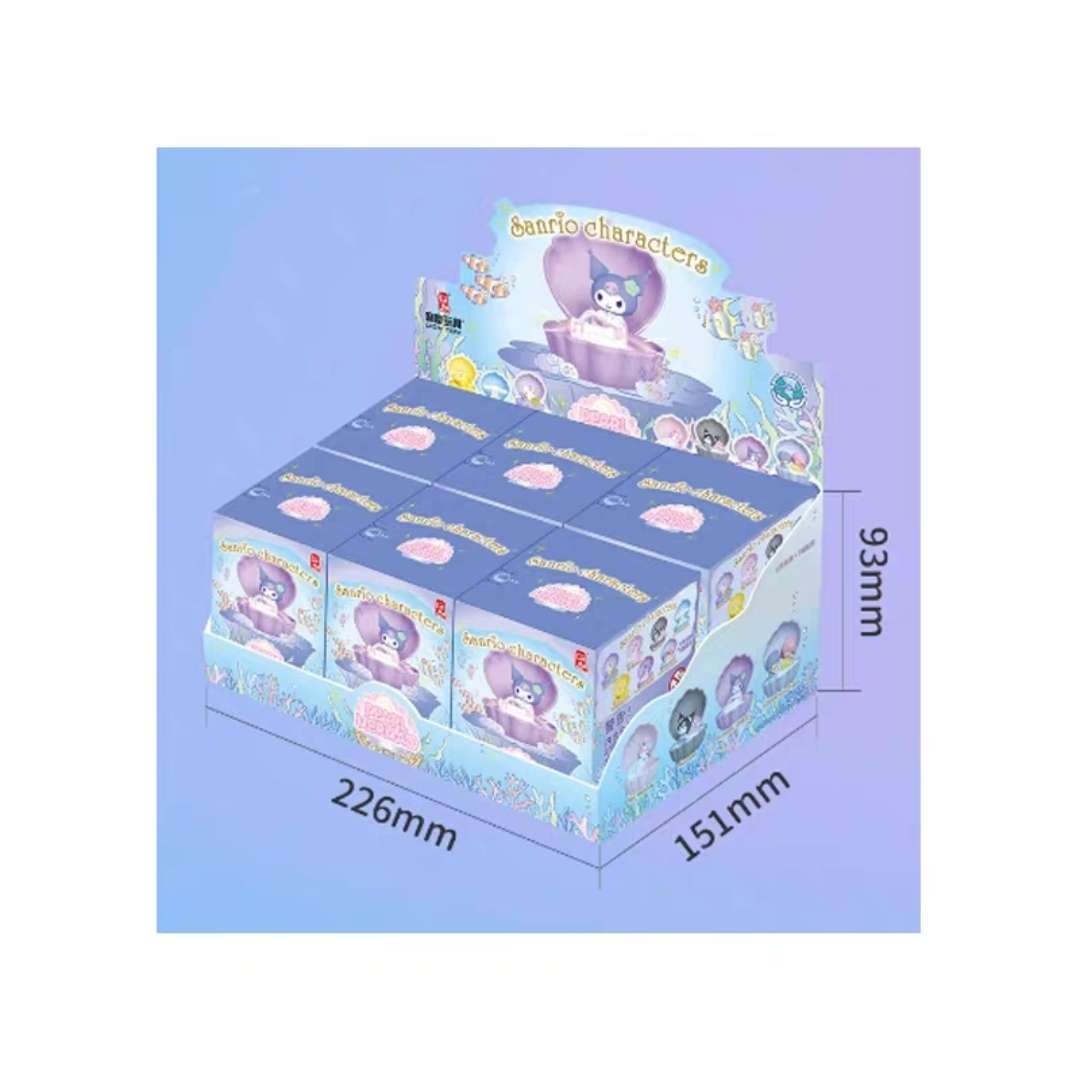 Sanrio pearl mermaid blind box figure set