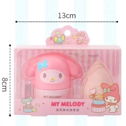 Sanrio Cinnamoroll My Melody Makeup Beauty Sponge with case –  KawaiiGoodiesDirect