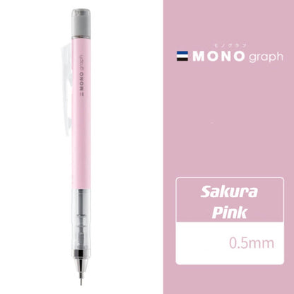 tombow mono graph mechanical pencil sakura pink